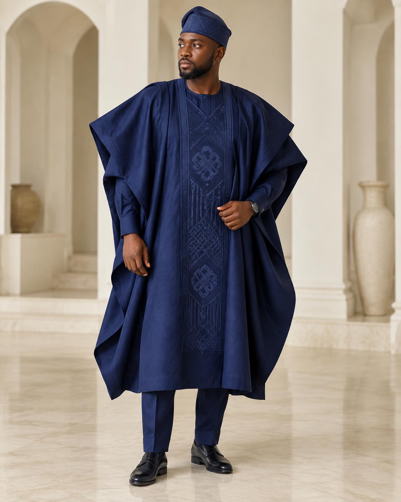 Royal Navy Agbada — Agbada sample design