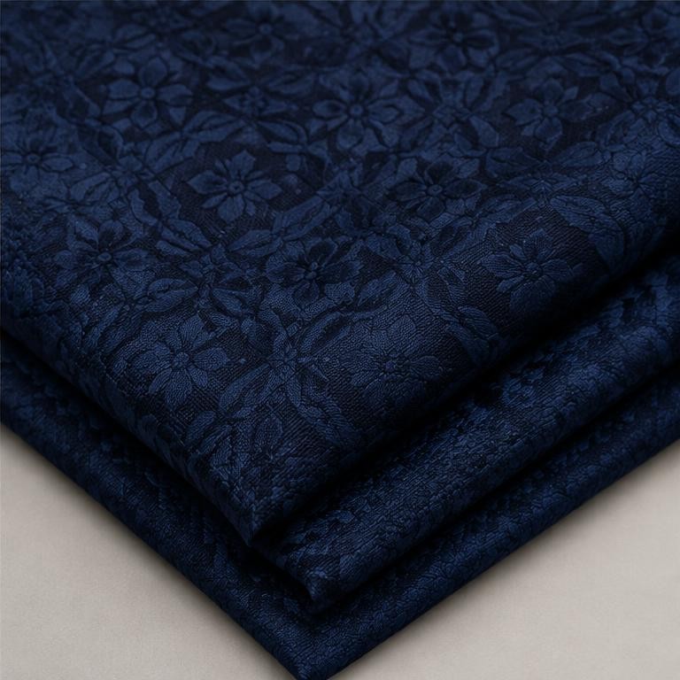 Navy Textured Material — Materials sample design